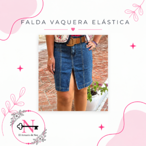 FALDA VAQUERA ELASTICA