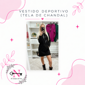 VESTIDO DEPORTIVO, TELA CHANDAL